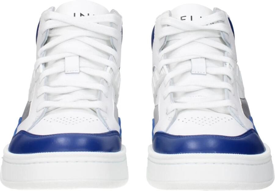 Celine Witte Leren Atletische Sneakers met Logo's