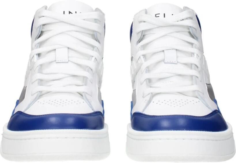 Celine Witte Leren Sneakers met Logo's