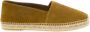 Celine Bruine Suède Instap Espadrilles - Thumbnail 1