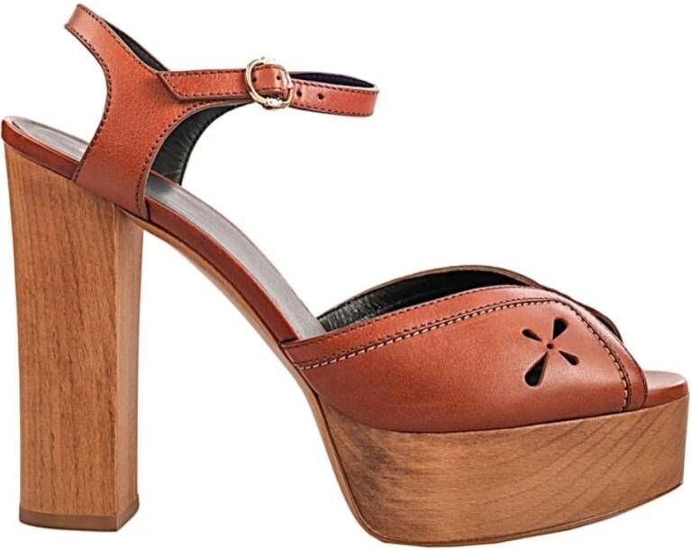 Celine Houten sandaal in stijl 85