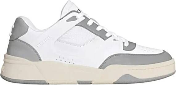 Celine Lage Vetersneaker in Optic White