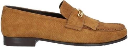 Celine Leren Loafers met Franje Detail
