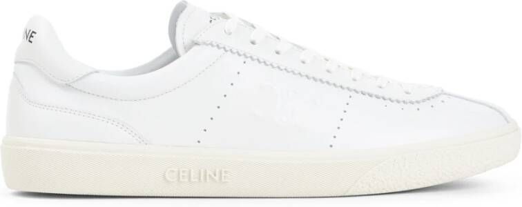 Celine Off-White Lage Veterschoenen Triomphe