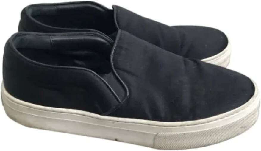 Celine Vintage Pre-owned Canvas sneakers Black Dames
