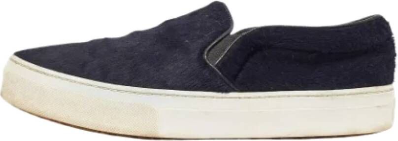 Celine Vintage Pre-owned Fabric sneakers Blue Dames