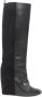 Celine Vintage Pre-owned Leather boots Black Dames - Thumbnail 1