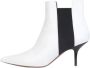 Celine Vintage Pre-owned Leather boots White Dames - Thumbnail 1