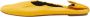 Celine Vintage Pre-owned Leather flats Yellow Dames - Thumbnail 1
