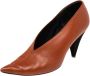 Celine Vintage Pre-owned Leather heels Brown Dames - Thumbnail 1