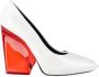 Celine Vintage Pre-owned Leather heels White Dames - Thumbnail 1