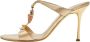 Celine Vintage Pre-owned Leather sandals Yellow Dames - Thumbnail 1