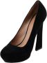 Celine Vintage Pre-owned Suede heels Black Dames - Thumbnail 1