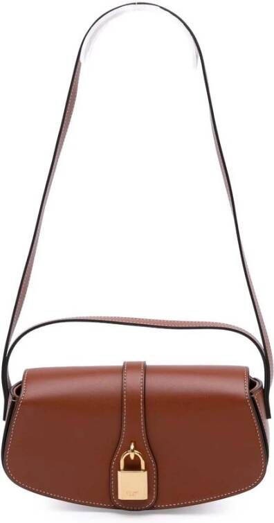 Celine Vintage Tweedehands Tabou Schoudertas Slotdetail