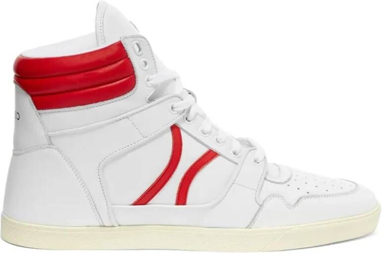 Celine Witte Leren Sneakers Aw24