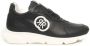 Cerruti 1881 Blauw Leren Hoge Zool Sneakers Logo Blue Heren - Thumbnail 2
