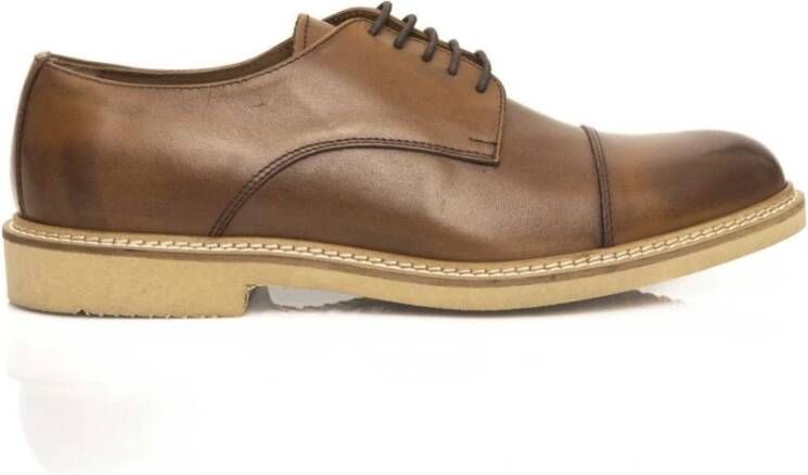 Cerruti 1881 Derby Leren Schoenen Casual Stijl Brown Heren - Foto 2