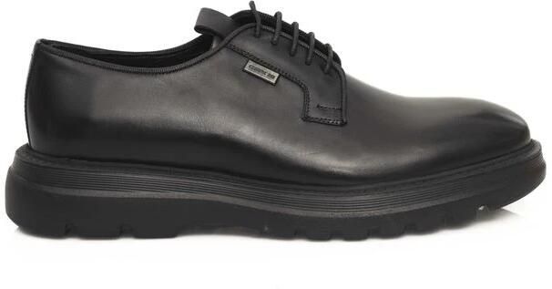 Cerruti 1881 Leren Derby Casual Schoenen Black Heren - Foto 2