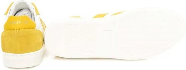 Cerruti 1881 Leren Sneakers Met Rubberen Zool En Logo Aan De Zijkant - Foto 2