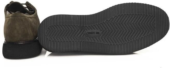 Cerruti 1881 Leren Derby Casual Schoenen Green Heren - Foto 3