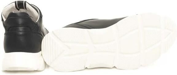 Cerruti 1881 Echt Lederen Sneakers Met Hoge Zool En Logo - Foto 2