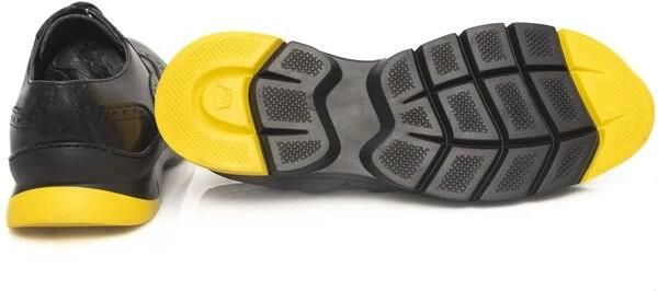 Cerruti 1881 Heren Oxford Leren Schoenen met Rubberen Zool Gray Heren