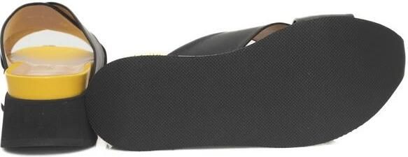 Cerruti 1881 Gevlochten Leren Plateau Sandaal Black Dames - Foto 2