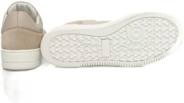 Cerruti 1881 Beige Leren Platform Sneakers met Logo Beige Dames - Foto 2