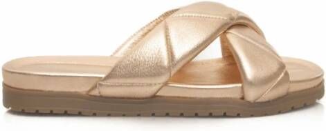 Cerruti 1881 Schapenvacht Gevlochten Dames Sandaal Beige