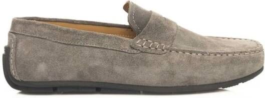Cerruti 1881 Heren Leren Loafers Schoenen Gray Heren