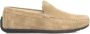 Cerruti 1881 Heren Leren Driver Mocassins Rubberen Zool Beige Heren - Thumbnail 5