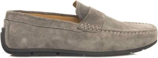 Cerruti 1881 Heren Leren Loafers Schoenen Gray Heren