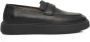 Cerruti 1881 Heren Leren Mocassins Hoge Rubberen Zool Black Heren - Thumbnail 5
