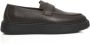 Cerruti 1881 Heren Leren Mocassins Hoge Rubberen Zool Brown Heren - Thumbnail 5