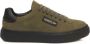 Cerruti 1881 Echt Lederen Sneakers Met Rubberen Zool En Logo Aan De Zijkant - Thumbnail 2