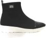 Cerruti 1881 Hoge Sneakers Met Rubberen Zool En Logo Aan De Zijkant - Thumbnail 9