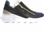 Cerruti 1881 Zwarte Leren Platform Sneakers met Zijlogo Multicolor Dames - Thumbnail 2