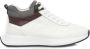 Cerruti 1881 Witte Leren Platform Sneakers Logo Detail White Dames - Thumbnail 2