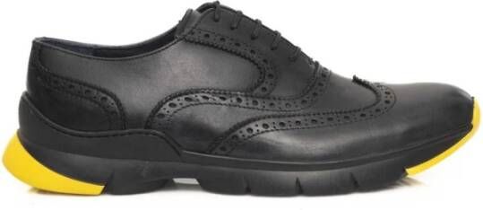 Cerruti 1881 Heren Oxford Leren Schoenen met Rubberen Zool Gray Heren