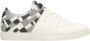 Cerruti 1881 Uniek Patroon Witte Sneakers Logo Detail White Dames - Thumbnail 2