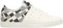 Cerruti 1881 Uniek Patroon Witte Sneakers Logo Detail White Dames - Thumbnail 10