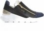 Cerruti 1881 Zwarte Leren Platform Sneakers met Zijlogo Multicolor Dames - Thumbnail 10