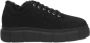 Cerruti 1881 Platform Sneakers van Echt Leer Black Dames - Thumbnail 1
