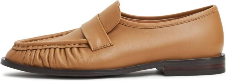 Cesare Gaspari Blokhak loafers Beige Dames