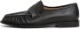 Cesare Gaspari Blokhak loafers Zwart Black Dames - Thumbnail 1