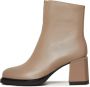 Cesare Gaspari Casual hoge hak enkellaarsjes Beige Dames - Thumbnail 14