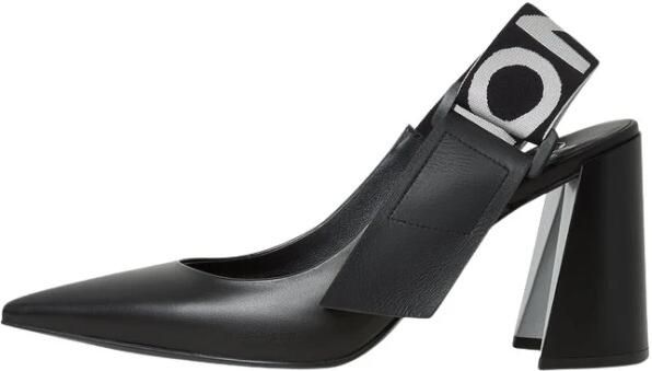 Cesare Gaspari Blockhak Slingback Pumps Ji a
