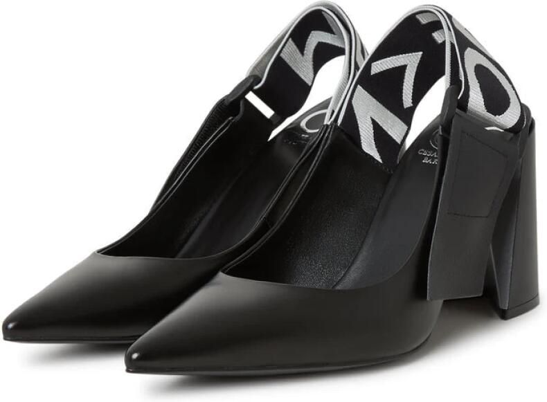 Cesare Gaspari Blockhak Slingback Pumps Ji a - Foto 2