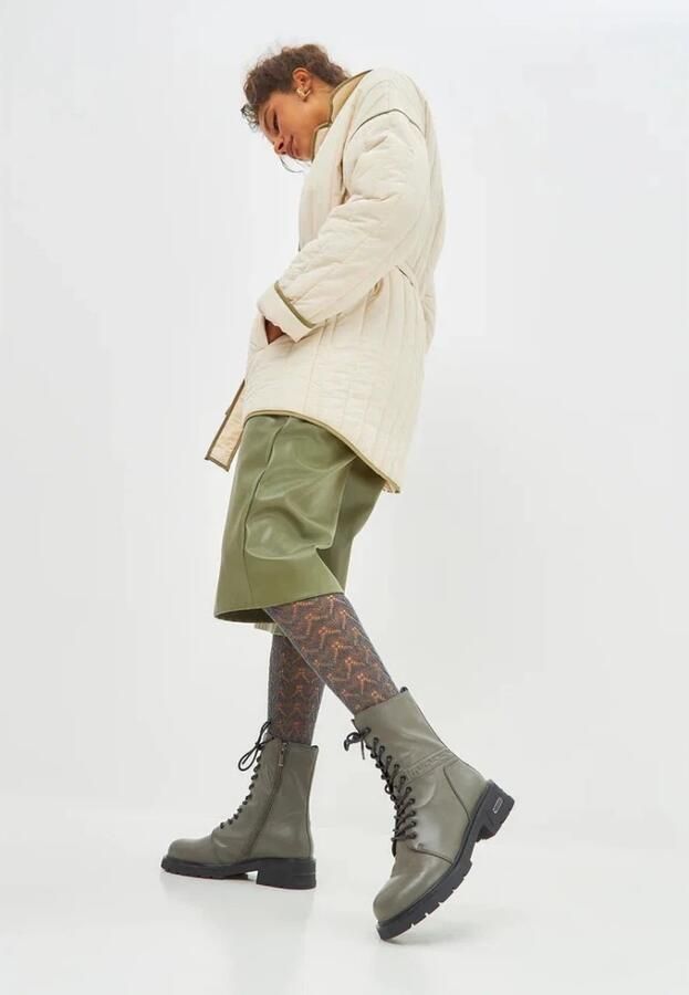 Cesare Gaspari Casual Leren Enkelboots met Blokhak - Foto 6