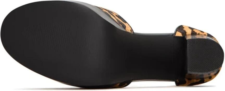 Cesare Gaspari Charm Block Heel Pumps Leopard - Foto 2