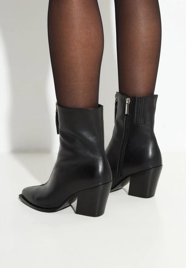 Cesare Gaspari Elegant Zipper Heel Laarzen Regi Black - Foto 7